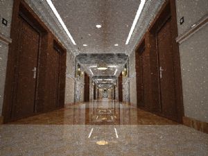 酒店过道走廊走道SU模型