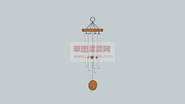 风铃挂饰装饰品SU模型