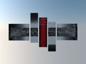 装饰画照片墙SU模型
