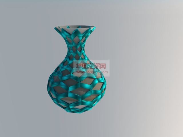 花瓶摆件SU模型