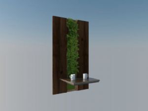 装饰植物花架SU模型
