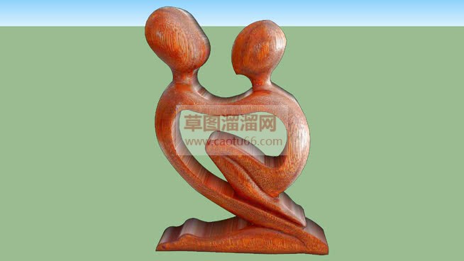 爱的木制工艺SU模型