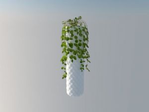 大型室内花瓶SU模型