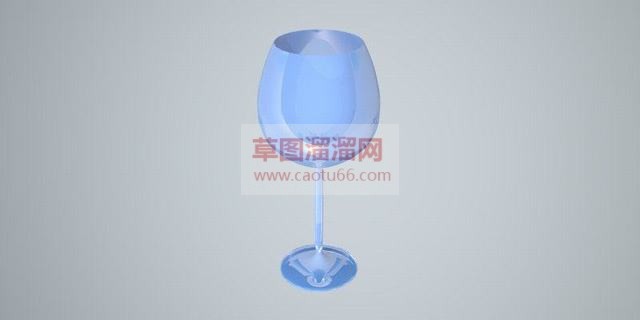 高脚杯草图大SU模型