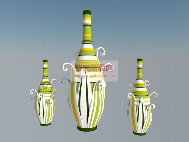 特色玉米形状SU模型