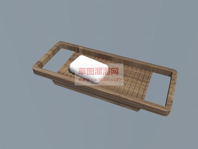 搓衣板肥皂SU模型