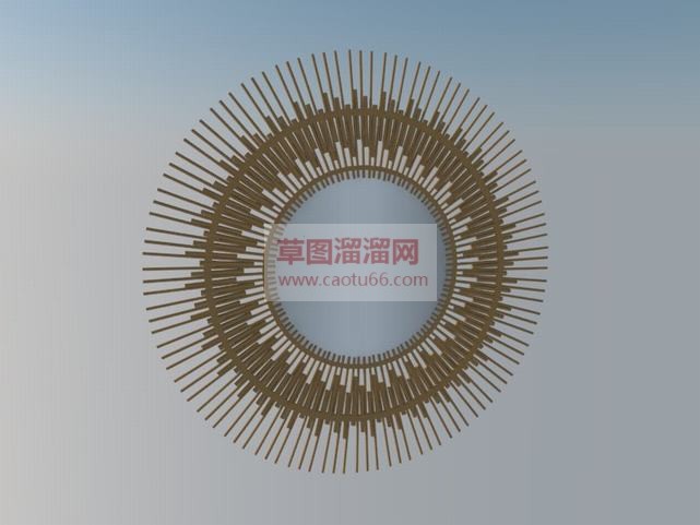 免费装饰镜SU模型