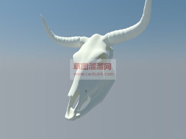 牛头装饰品SU模型