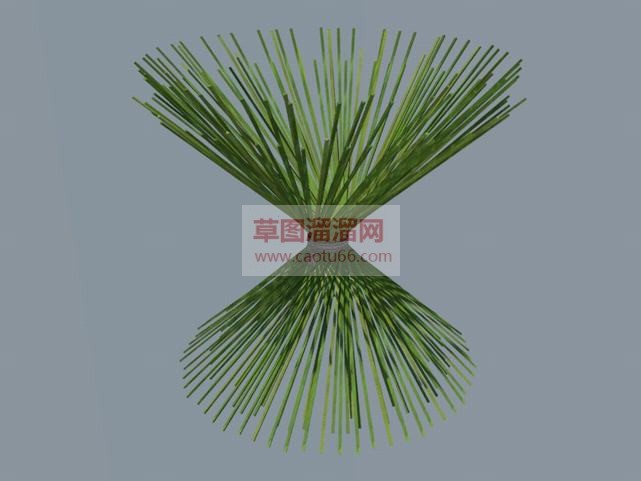日式藺草装饰SU模型