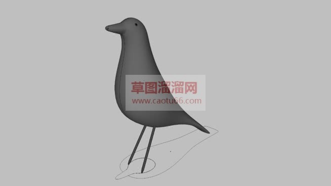 小鸟工艺品SU模型