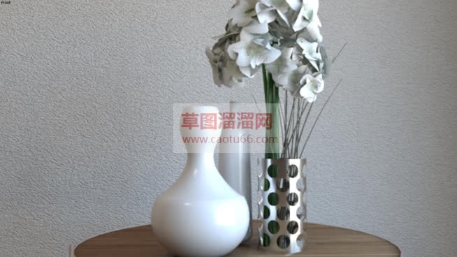 花瓶瓶子装饰SU模型
