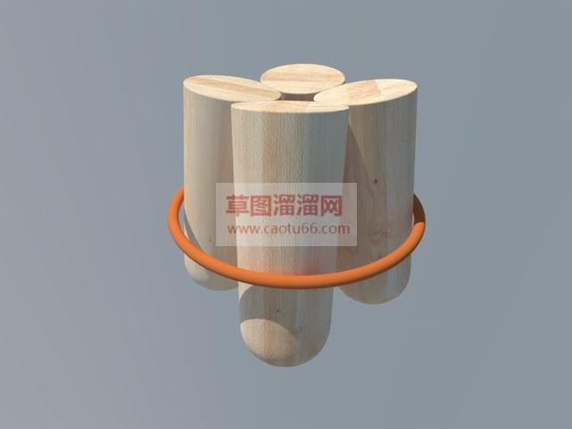 木制工艺品陈SU模型