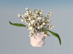 花瓶摆件室内SU模型