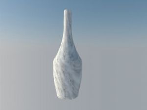 细长的花瓶免SU模型