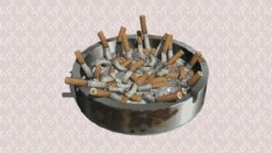 铝皮烟灰缸免SU模型