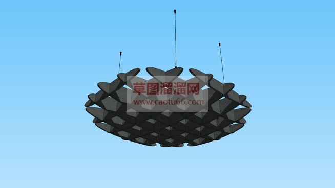 吊顶装饰架免SU模型