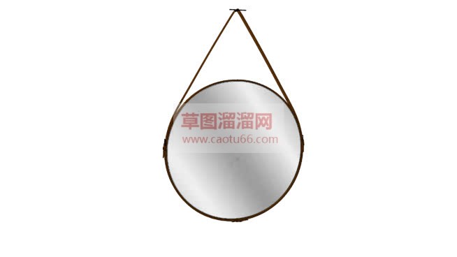 挂镜装饰镜免SU模型
