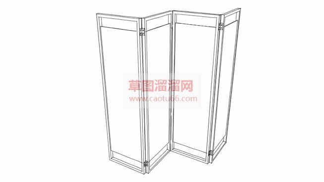 用怎么做隔断SU模型