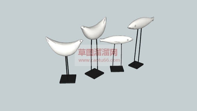 怎么做小鸟工SU模型