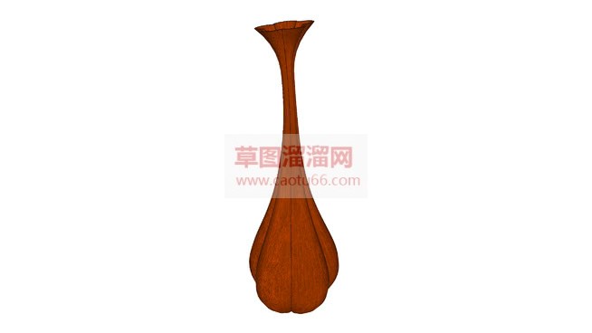 花瓶SKP免SU模型
