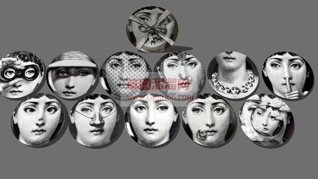 怎么做脸谱盘SU模型