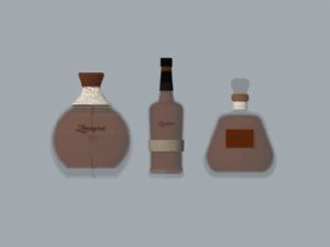 高档瓶SU模型