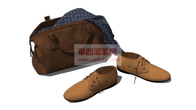 鞋子旅SU模型