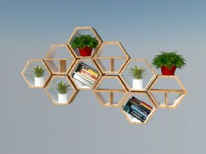 装饰格子植物SU模型