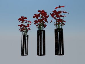 插花花瓶SU模型