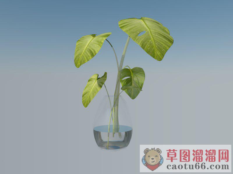 装饰花瓶摆件SU模型