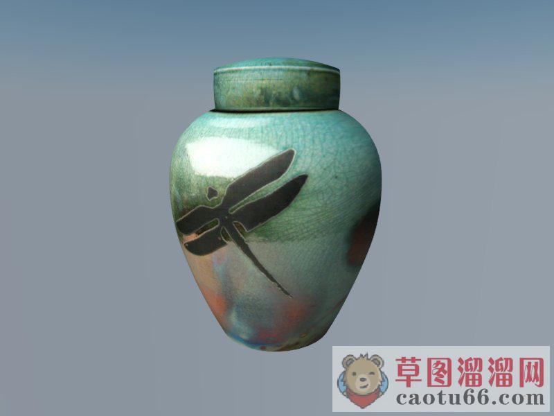 花瓶装饰摆件SU模型