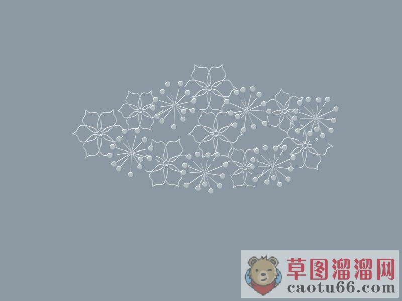 装饰墙饰品SU模型
