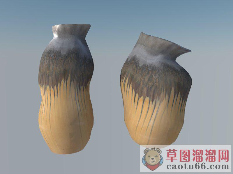 装饰摆件瓶子SU模型