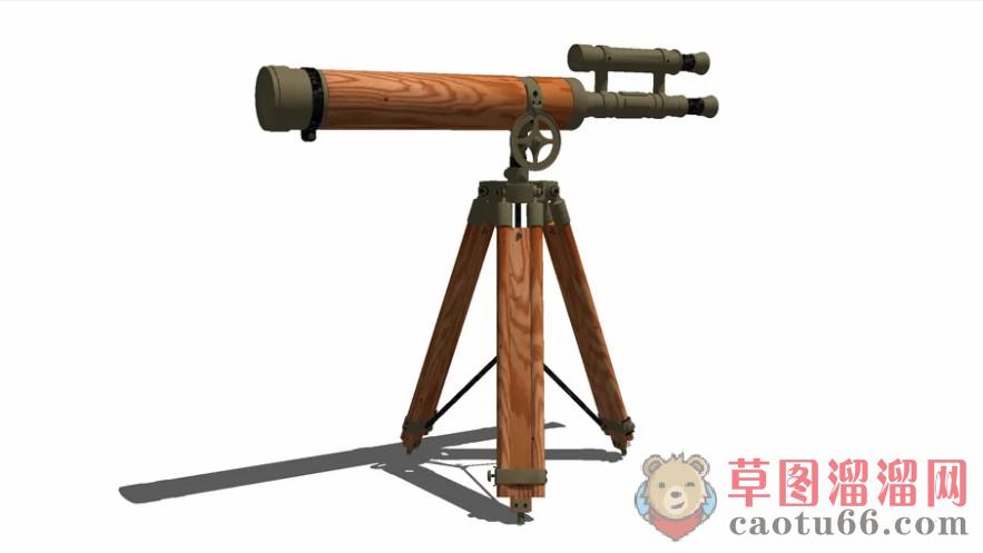 天文望远镜SU模型