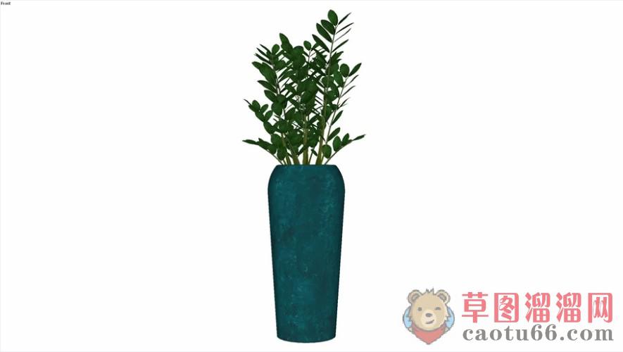 花盆花瓶SU模型