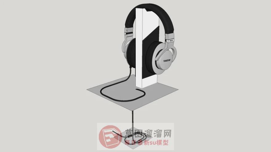 耳机装饰品SU模型