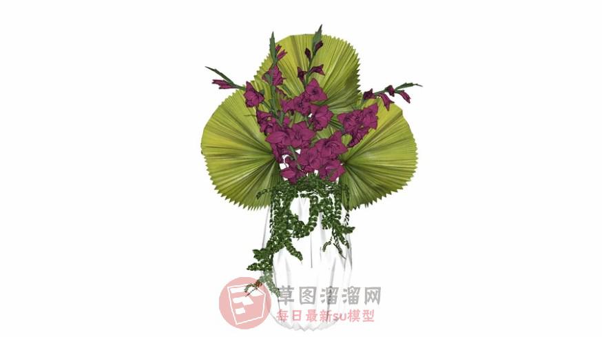 装饰花瓶SU模型