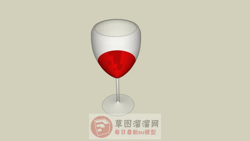 酒杯SU模型