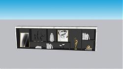 人物工艺品装饰SU模型