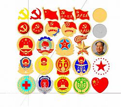 党徽国徽警徽SU模型