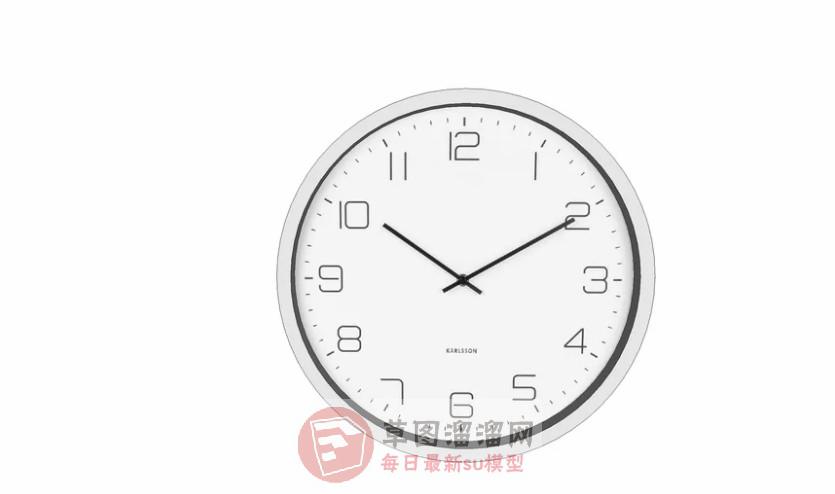 装饰时钟挂钟SU模型