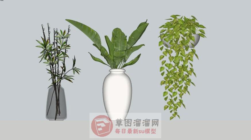 装饰花瓶SU模型