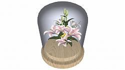 植物装饰品摆件SU模型
