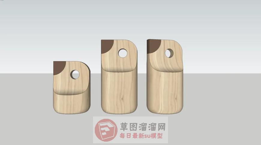 木鸟工艺品装饰品SU模型