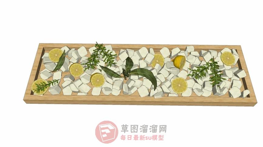 花圃装饰品SU模型