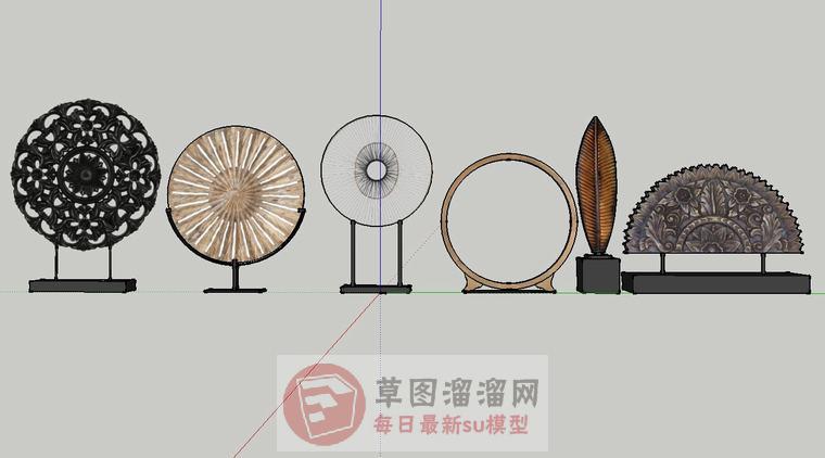 工艺品摆件SU模型