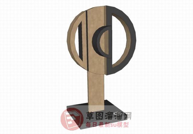 工艺品雕塑装饰品SU模型