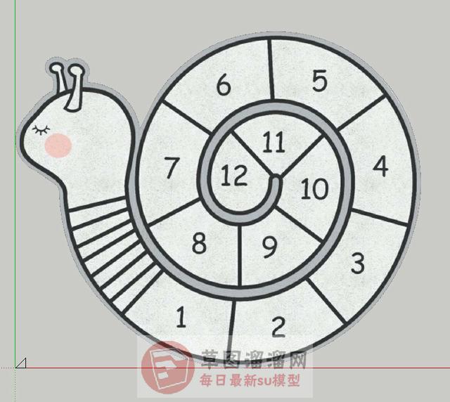 蜗牛时钟SU模型