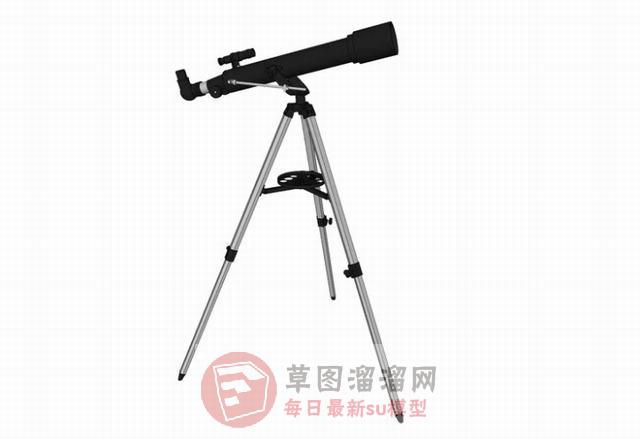 望远镜装饰品SU模型