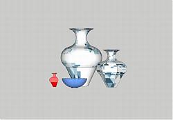 陶瓷花瓶SU模型 免费sketchup模型下载